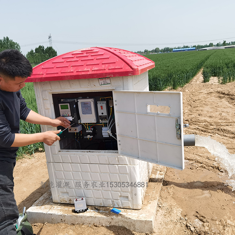  内蒙古水电双计控制器 智能IC卡控制器 玻璃钢控 