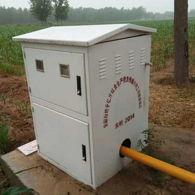 智能灌溉控制系统之钢制井房系列