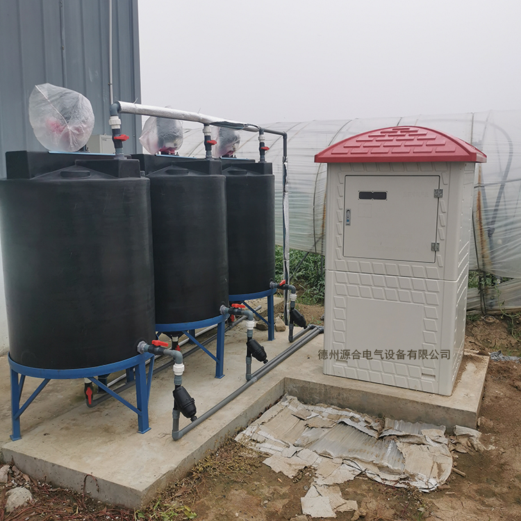  山东德州水电双计控制器+玻璃钢井房 